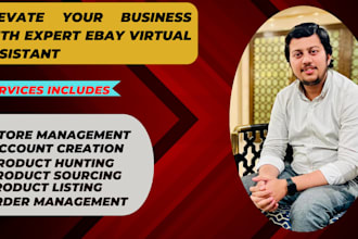 be your professional ebay dropshipping virtual assistant