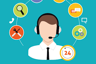 do customer support on social media email whatsapp
