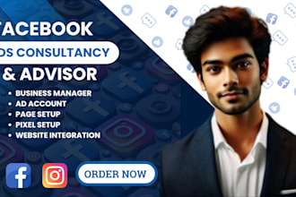 provide facebook ads consultancy, meta ads mentor and ad coach