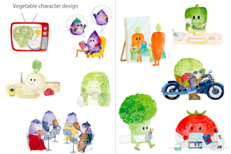 create a unique character for your childrens picture book