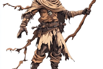 make a dnd art and d and d character for you