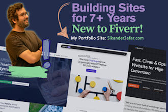 built website with generatepress and generateblocks