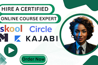 setup online course community skool, kajabi, learn worlds manage mighty network