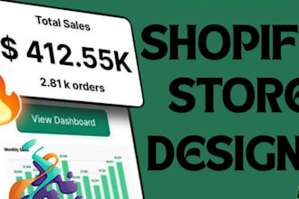shopify store design shopify dropshipping store redesign shopify website expert