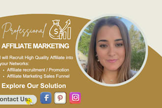 do affiliate link promotion, affiliate recruitment for your affiliate program
