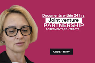 draft joint venture, partnership and shareholder agreement