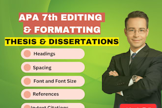 apa editing formatting for thesis, dissertation, proposals