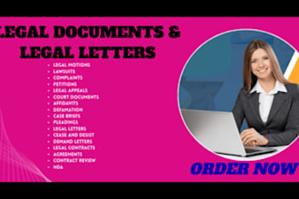review your contracts, agreements, and legal documents