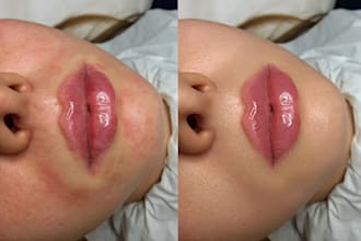 do natural retouch for permanent makeup and tattoo artists