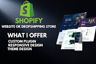 build shopify store, ecommerce store, shopify website, shopify VA