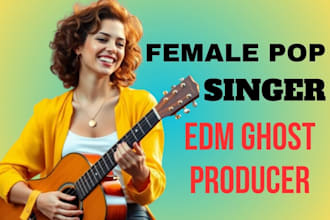 edm music ghost producer for pop rock rnb, hip hop rap lyrics produce song
