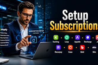 setup subscriptions kaching loop appstle recharge joy recurpay casa bold skio