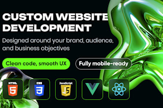 design custom one page website saas product landing page in figma