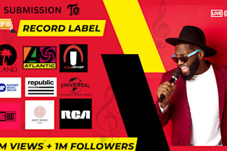 submit your music to record labels and djs, and bands,music artist