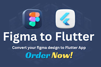convert your figma or xd to flutter mobile app UI UX design