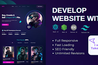 develop web app with react js, express js, and typescript