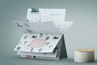 design your unique printable calendar 2025