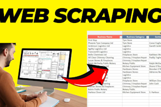 do website data mining, web scraping, parsing and web crawling