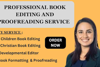 perfectly copy edit children book, developmental book editor, christian ebook