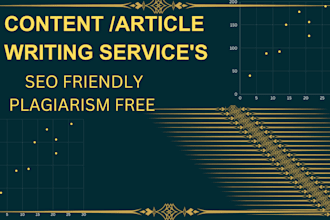 write article and blog posts
