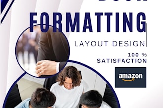 do kdp paperback book formatting and layout design for kdp