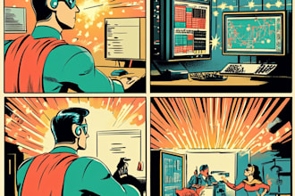 do you into amazing superhero comic cartoon characters