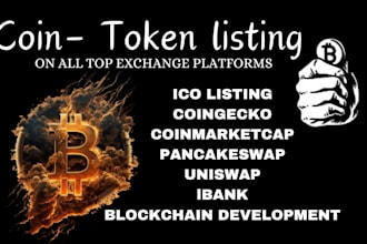 do coin listing, token listing ico on coinmarketcap, coingecko, crypto promotion