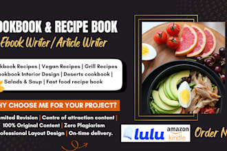 write cookbook recipe book, recipe book, recipe book cover design, cookbook