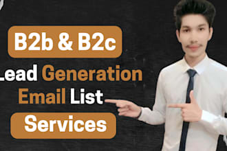 b2b lead generation demand, generation linkedin leads, and lead list