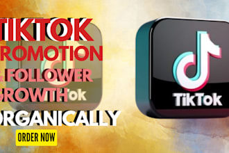 organically grow and promote your tiktok account