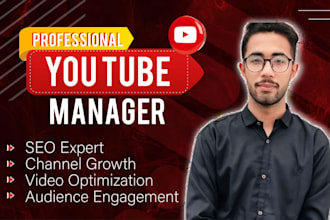 be affordable youtube channel, SEO manager, yt automation specialist
