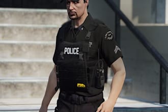 make custom fivem ped, clothes, weapon, cars, custom ped, clothes