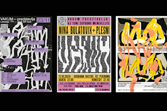 design an event poster for music concerts and shows