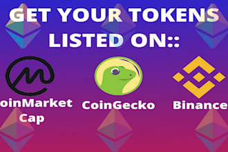 do coin listing, token listing, ico, memecoin crypto website promotion