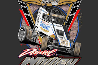 design high quality racing t shirt logo with unlimited revision