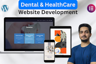 design any dental, medical, healthcare, homecare,hospital, clinic website