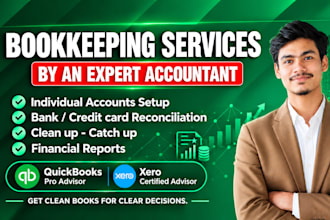 do quickbooks online bookkeeping and cleanup