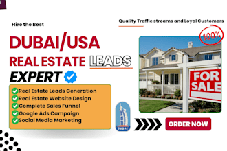 generate dubai USA real estate leads home for sale homeowners cash buyers leads