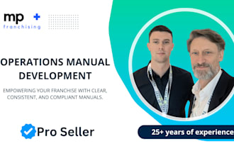 customize a professional franchise operations manual for your brand
