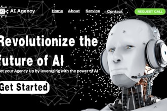 do ai automation agency website, ai agency website, ai website, agency website