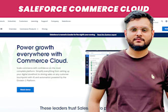 be salesforce administrator, commerce cloud sfcc developer