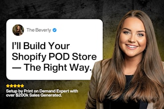 do shopify print on demand and setup print on demand shopify store with printify