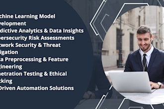 handle machine learning, data science and cybersecurity, programming tasks