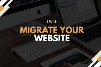 migrate your static or wordpress website