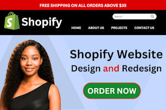 shopify store design, shopify ecommerce website development