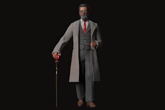 create 3d character modeling 3d character rendering 3d rigging 3d character