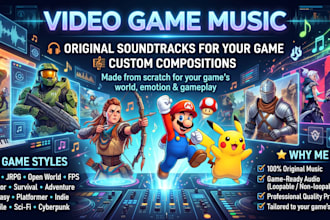 make video game music for you