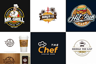 design restaurant brand logo design