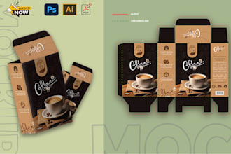 design professional product packaging, mailer boxes with 3d