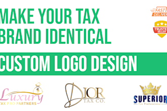 create a professional logo for your tax business